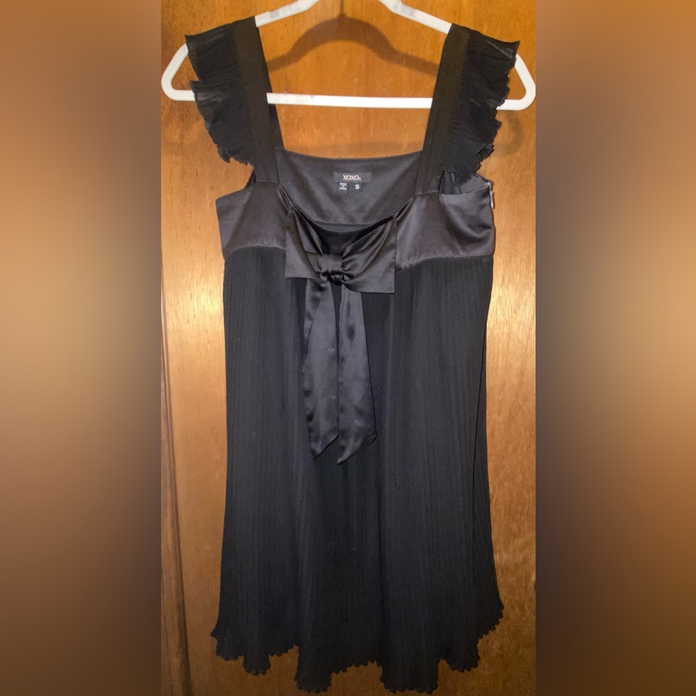 XOXO Black Babydoll Dress